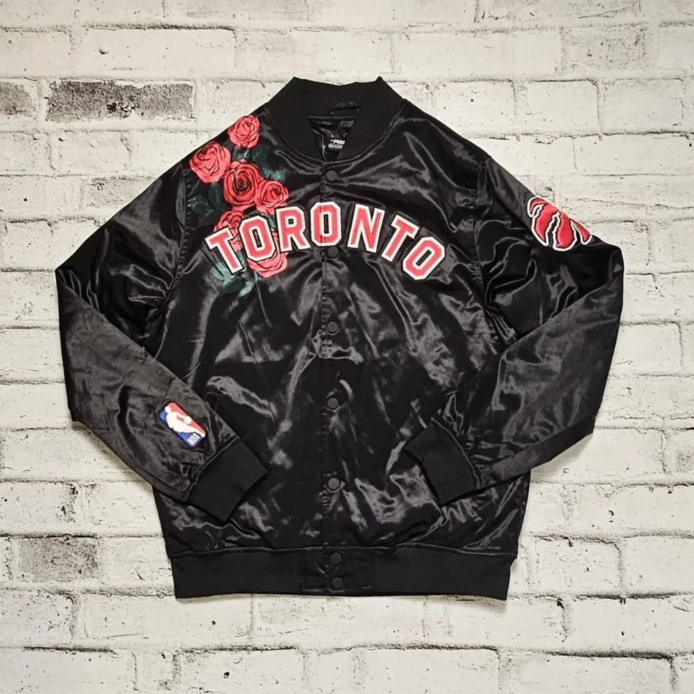 Toronto Raptors Pro Standard Satin Jacket Size XL NWT - Picture 4 of 11